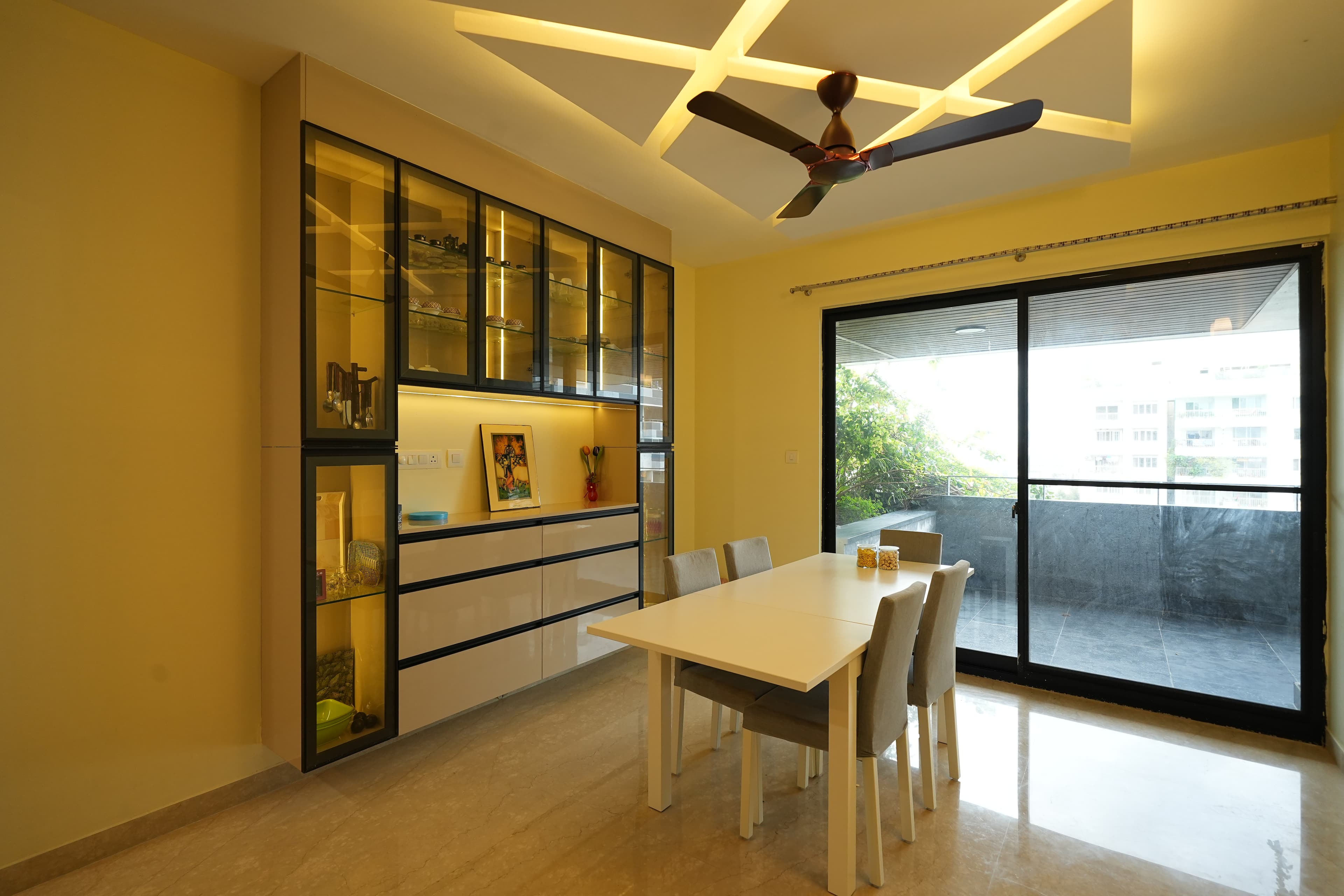 Elegant dining area