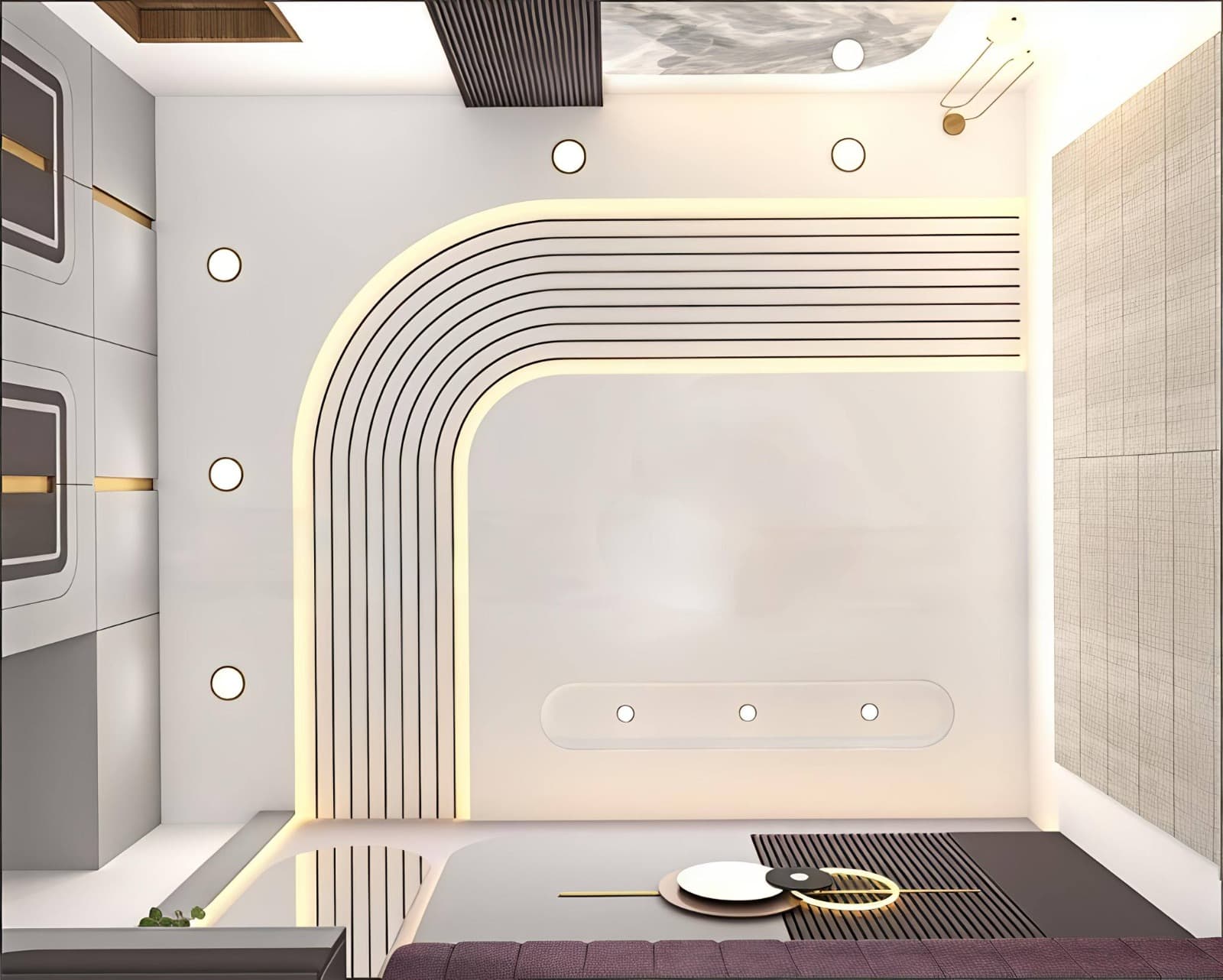 High-end design detail